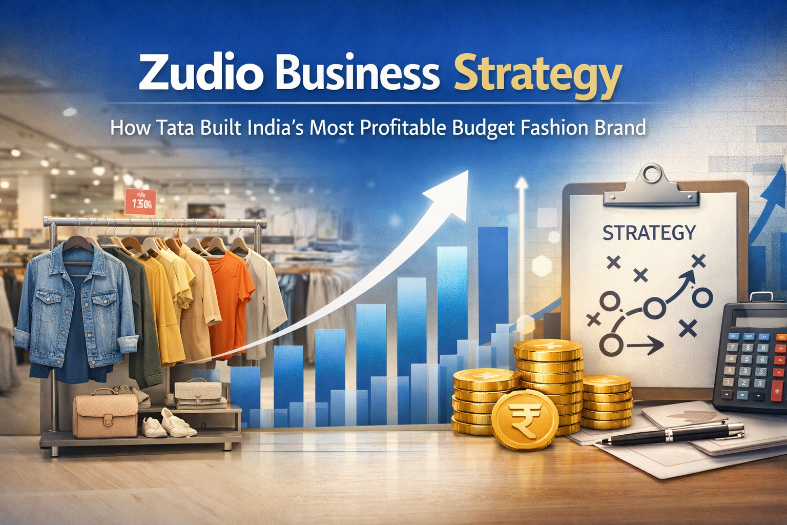 HOME 9 Zudio Business Strategy : How Tata Built India’s Most Profitable Budget Fashion Brand by casestudyadda