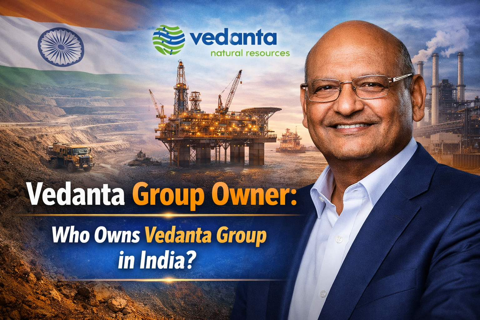 HOME 7 Vedanta Group Owner: Who Owns Vedanta Group in India? by casestudyadda
