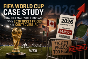 FIFA World Cup Case Study: Business Model and 2026 Ticket Price Controversy Explained by casestudyadda