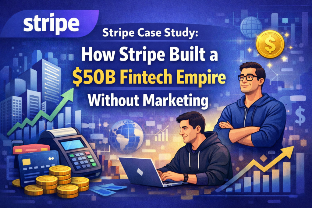 Stripe Case Study How Stripe Built a $50B Fintech Empire Without Marketing by casestudyadda
